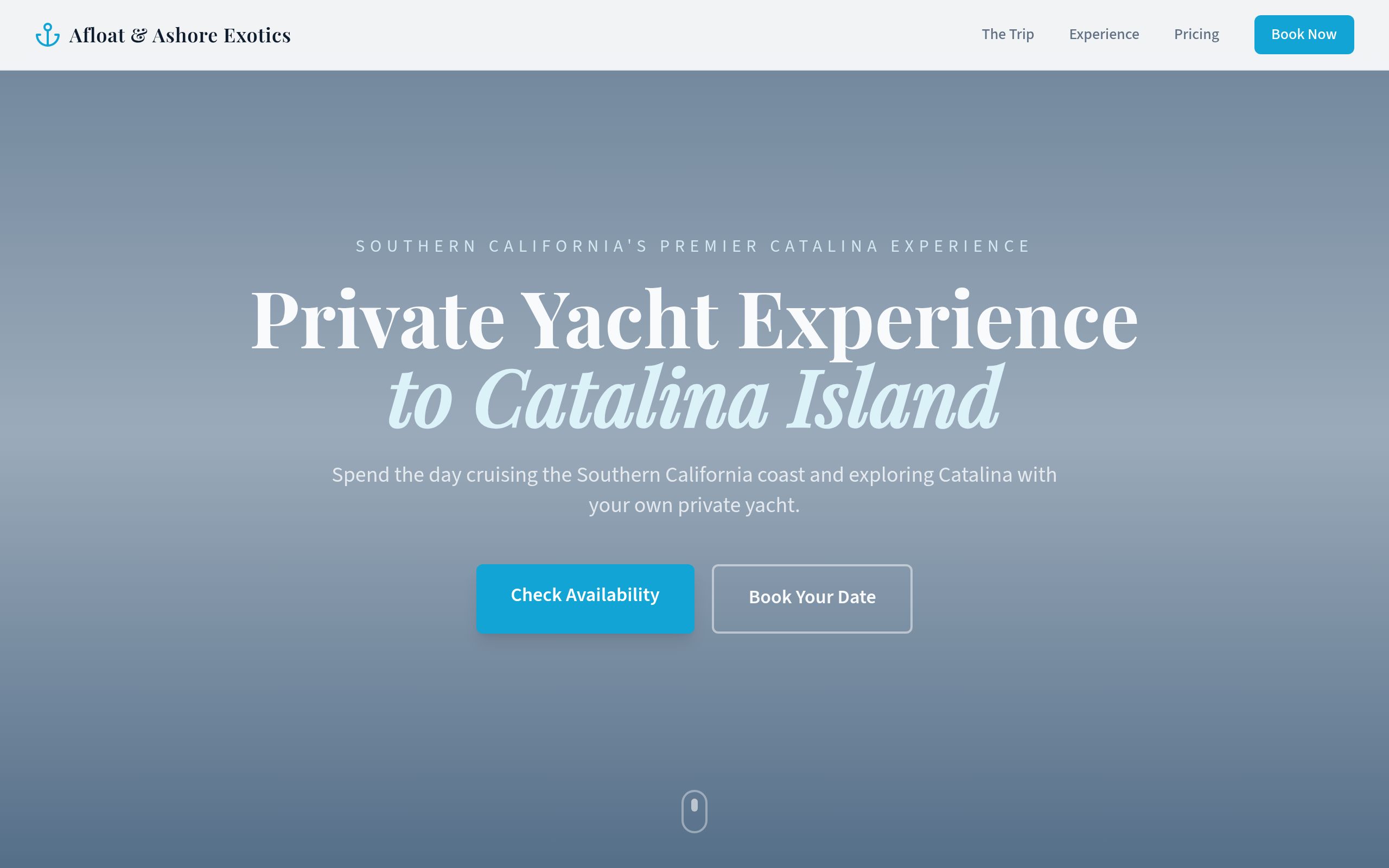 Screenshot of Catalina Experience