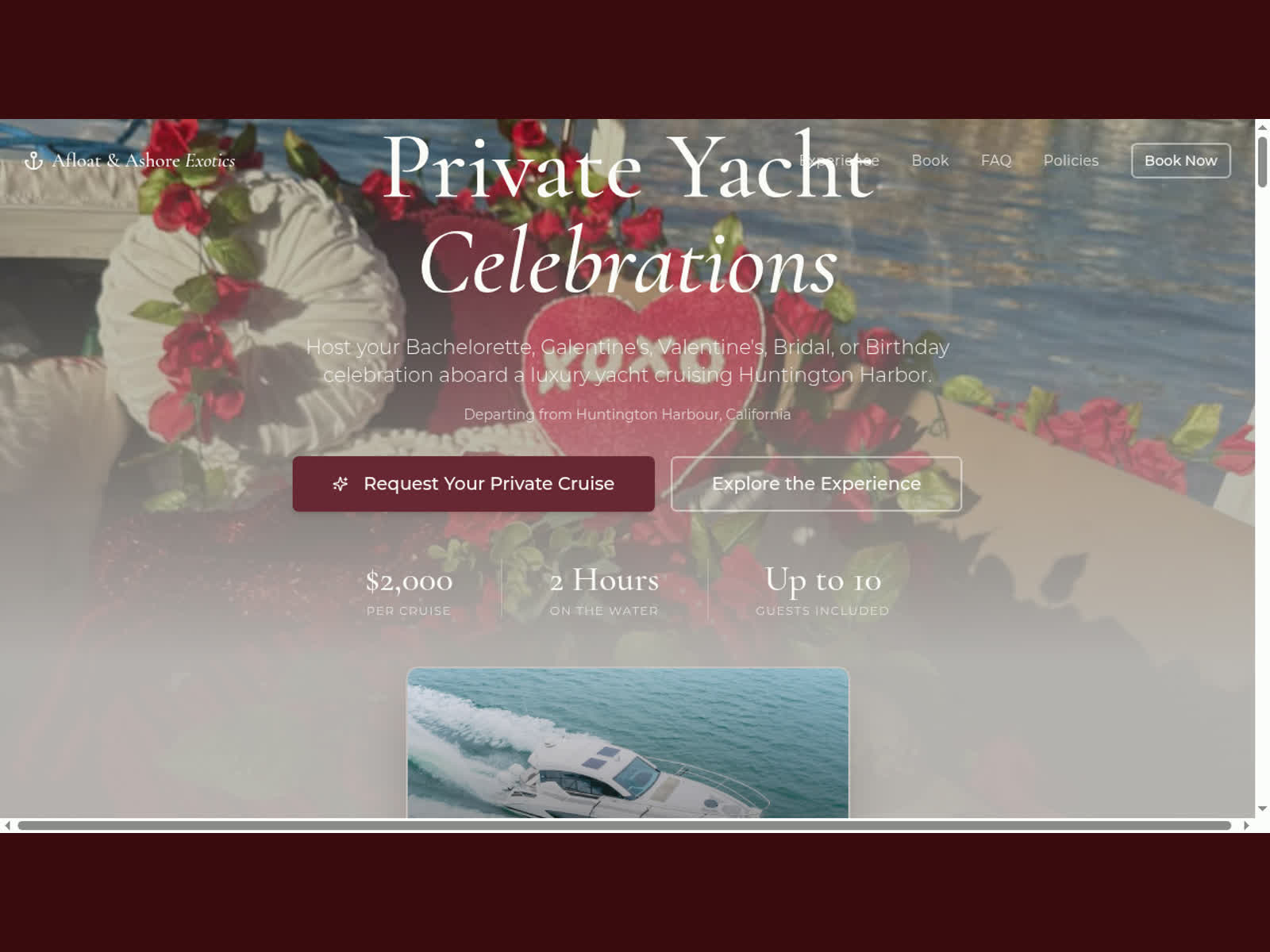 Screenshot of Celebrations by Afloat Ashore